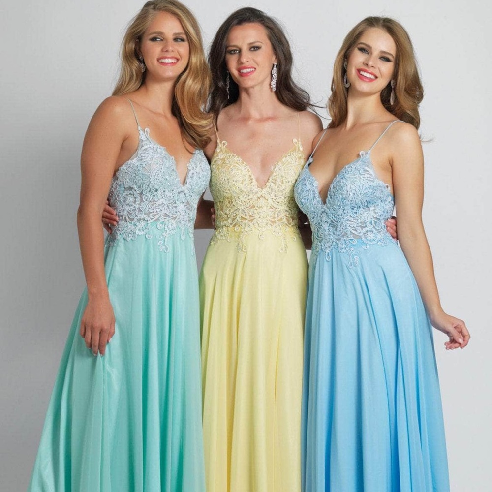 EUC David and Johnny Prom Dress.
